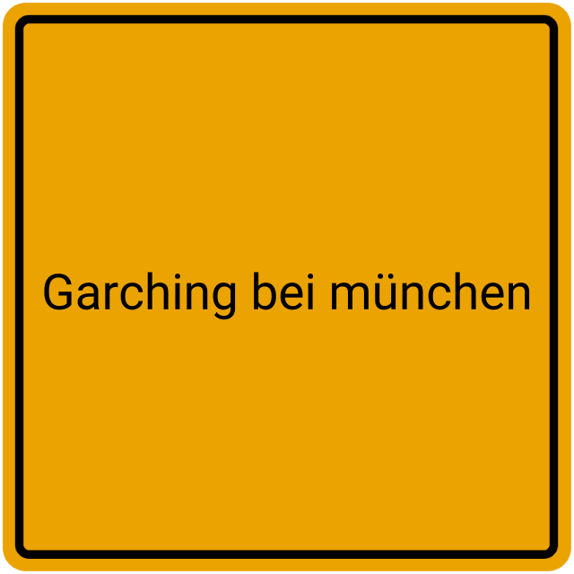 Meldebestätigung Garching bei München